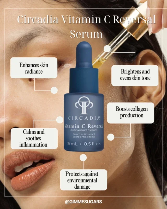 Vitamin C serum — so many benefits for your skin.